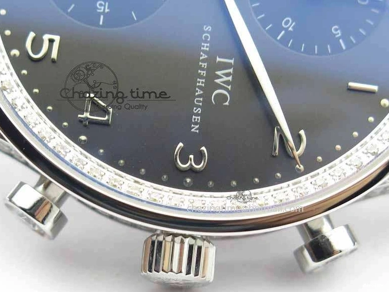 MIROTIME 0319 Unique Portuguese IW3714 Diam ZF V2 1:1 Best Edition Gray Dial On Brown Leather Strap A79350 (Slim Movement) 7250